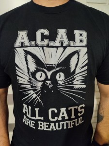 A.C.A.B. szary kot damska