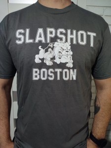 Slapshot Boston ciemno szary