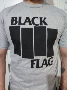 Black Flag pasy duże szara 